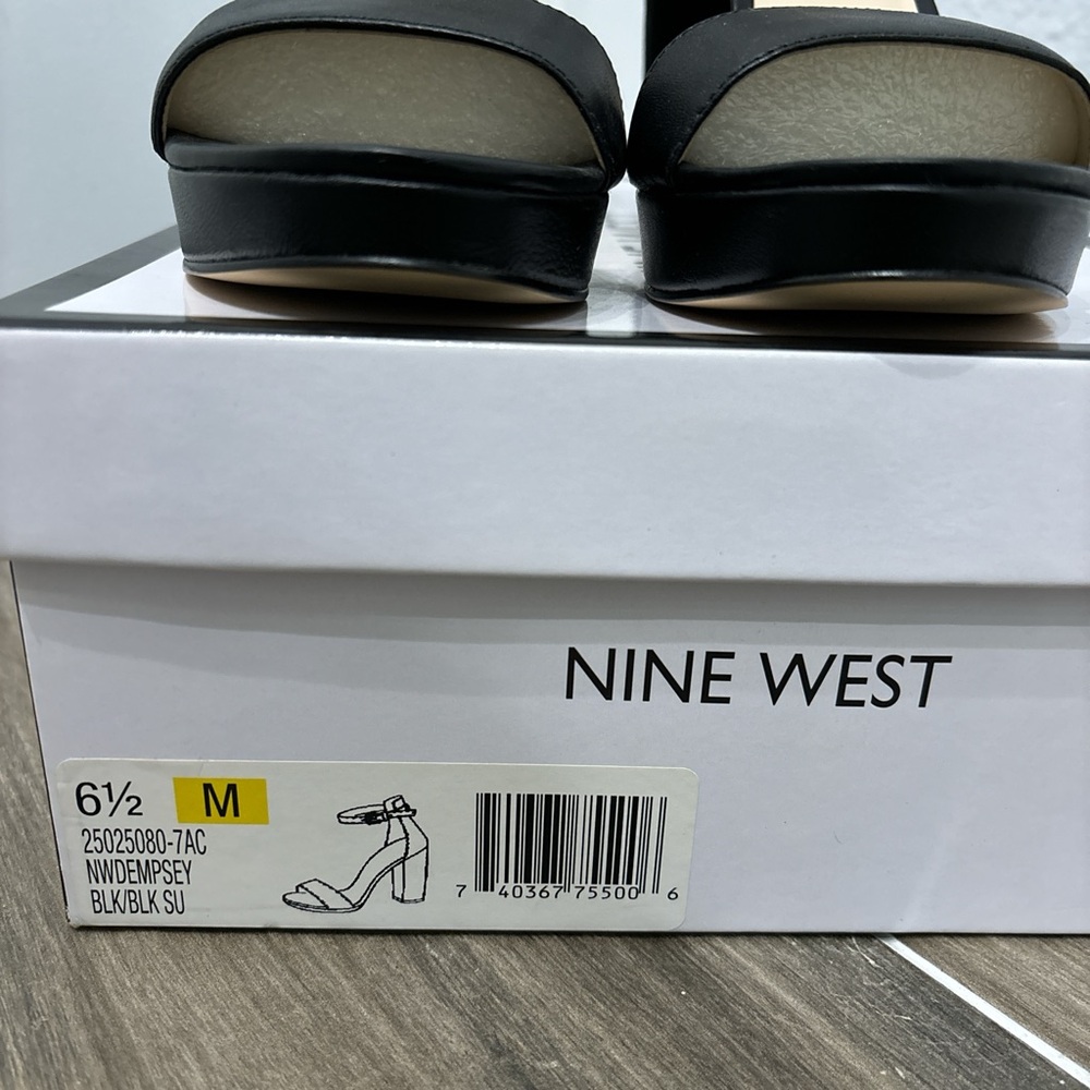 Nine West black high heels - Picture 4 of 8